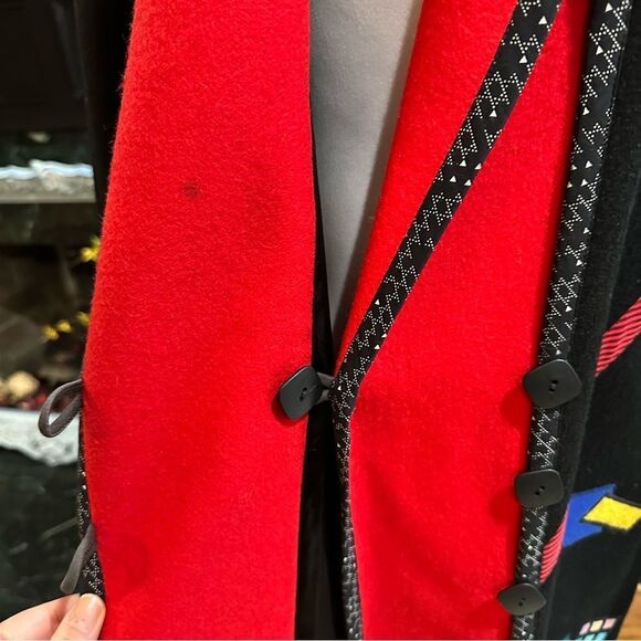 Lynn Murray Vintage Wool Trench Coat • Size Large • Classic 80s/90s - Picture 5 of 16